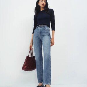 Reformation Cynthia High Rise Straight Jeans Size 27